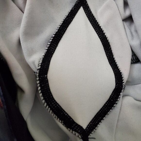 Adidas Climalite Yoga Crop Pants White Orange Purple S - Picture 5 of 7